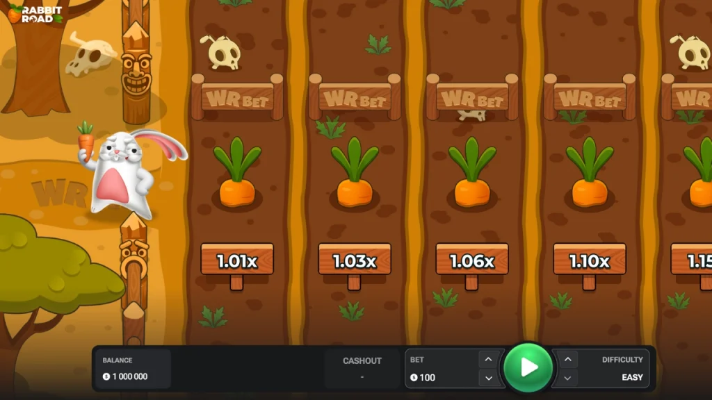 Rabbit Road como Jugar